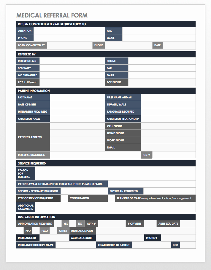 Customer Referral form Elegant 10 Free Referral Templates