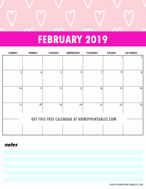 Cute Calendar Template 2019 Fresh Free 2019 Monthly Calendar Printable Cute and Colorful