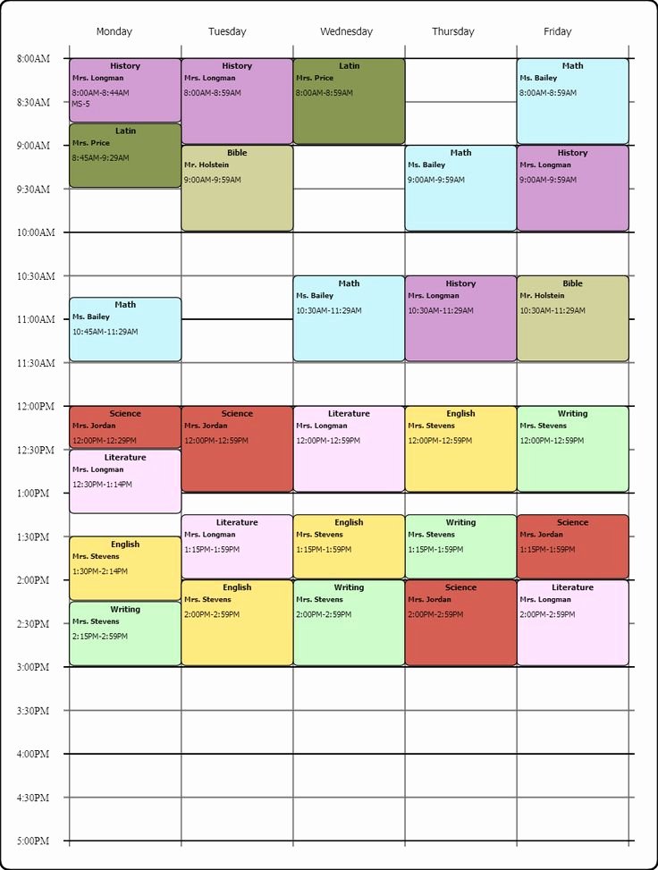 Cute Class Schedule Maker Awesome Cute Class Schedule Maker