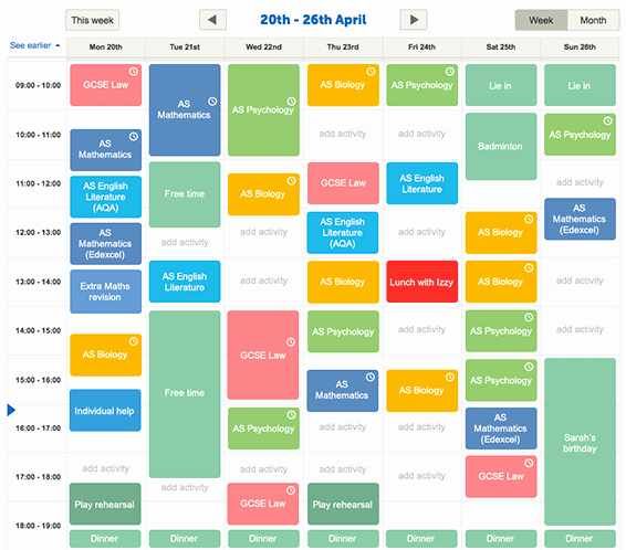 Cute Class Schedule Maker Fresh the 25 Best Revision Timetable Maker Ideas On Pinterest