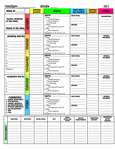 Cute Lesson Plan Template New Ms M S Blog Alec and Erica