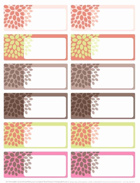 Cute Printable Address Book Awesome Great Printable Labels We Ll Use them to Label their