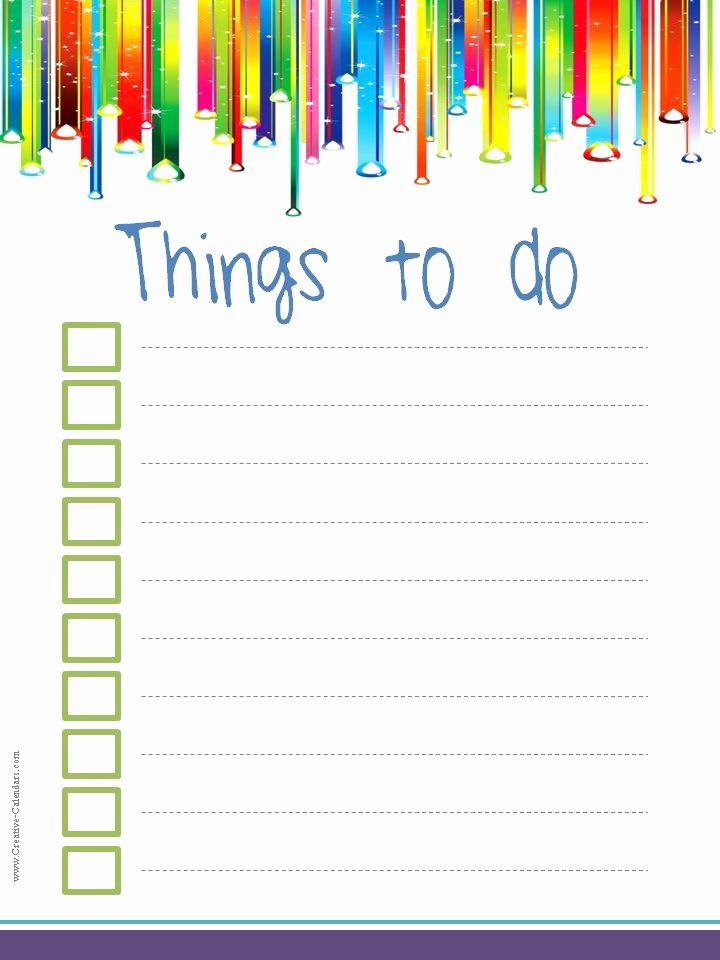 Cute to Do List Template Inspirational to Do List Template