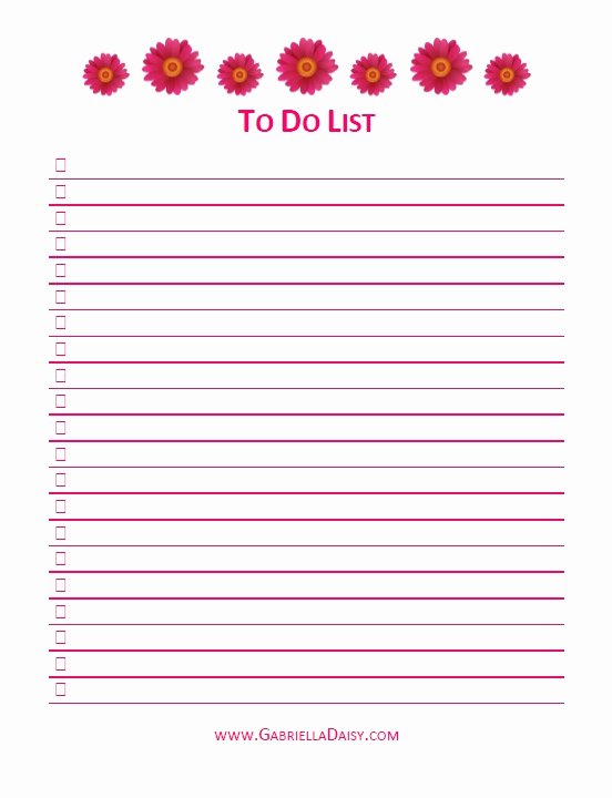 Cute to Do List Template Word Best Of Confessions Of A Paper Crafts Chick to Do List Free