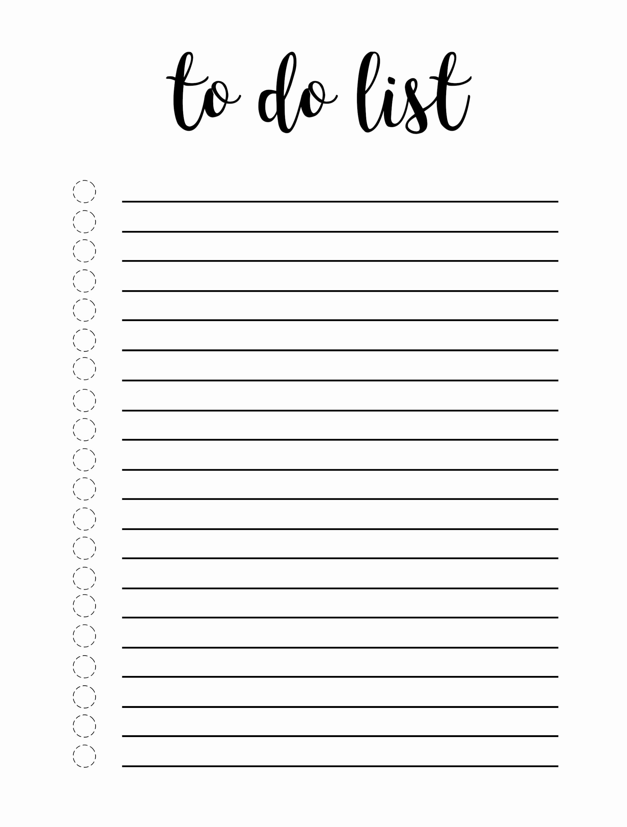 Cute to Do List Template Word Best Of Cute to Do List Template Word Excel E Platform for