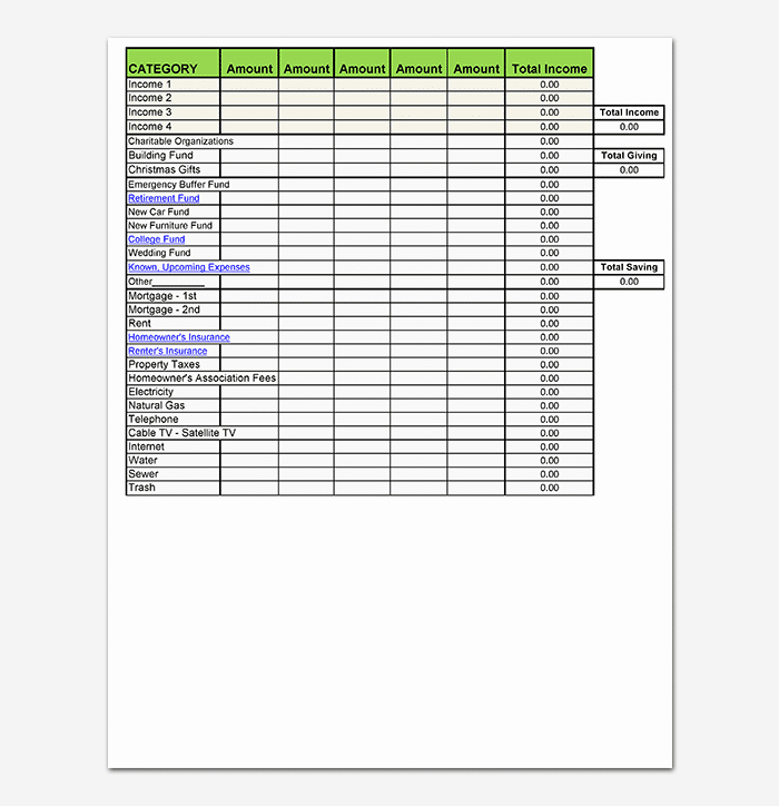 Daily Budget Template Excel Best Of Weekly Bud Template 16 Smart Planners for Excel &amp; Pdf