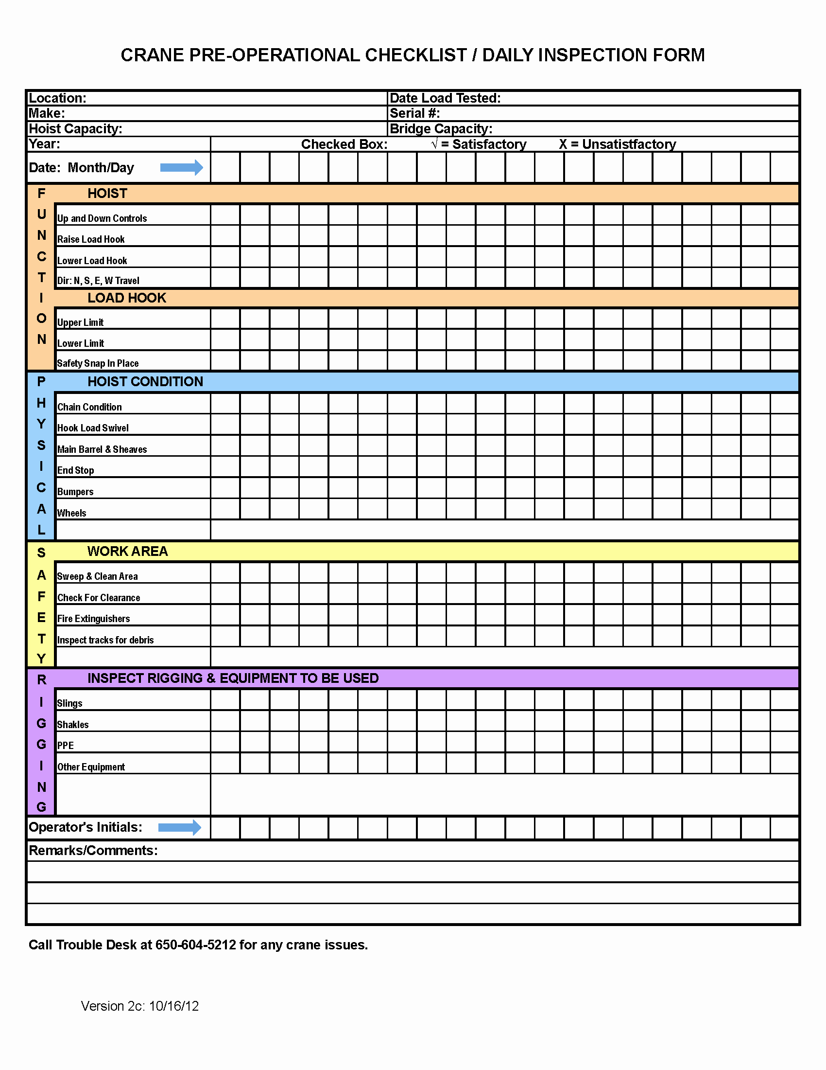 Daily Equipment Inspection form Inspirational Nasa Ames Research Center Apg1700 1 Chapter 17