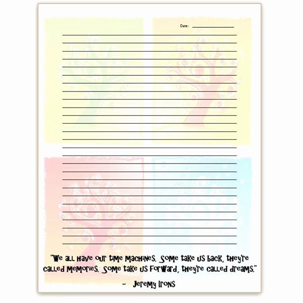 Daily Journal Template Word Lovely 10 Free Journal Templates for Microsoft Word Diary Pages