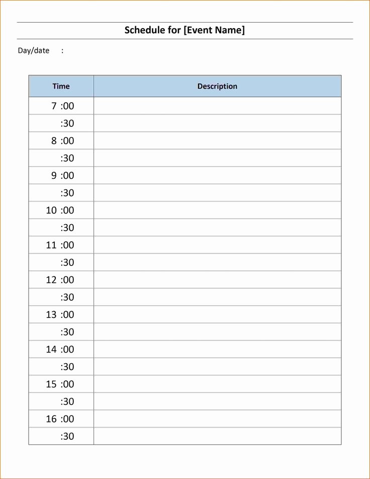 Daily Routine Schedule Template Awesome Best 25 Daily Schedule Template Ideas On Pinterest