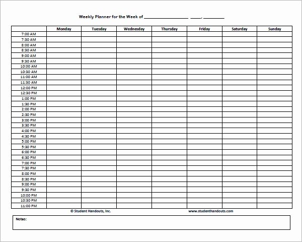 Daily Routine Schedule Template Lovely Sample Printable Daily Schedule Template 17 Free