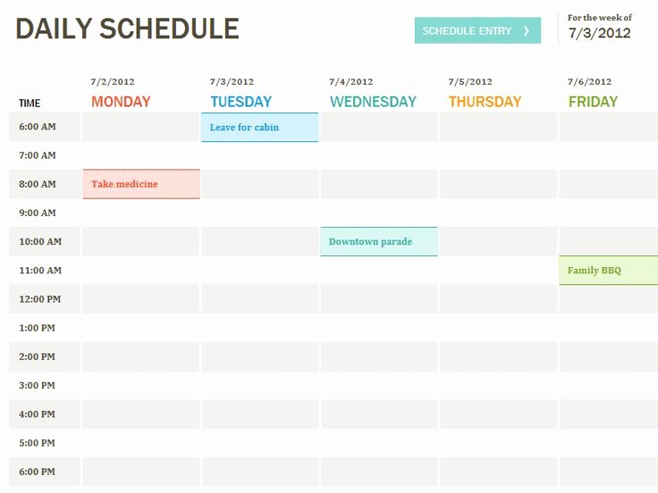 Daily School Schedule Template Awesome 56 Best Images About Stay at Home Mom On Pinterest