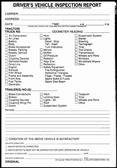 Daily Vehicle Inspection Report Template Inspirational Niosh Face Program Kentucky Case Report 06ky079