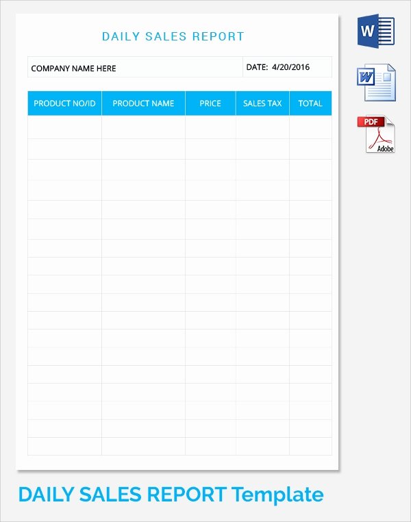 Daily Work Report Template Best Of Sample Daily Work Report Template 22 Free Documents In