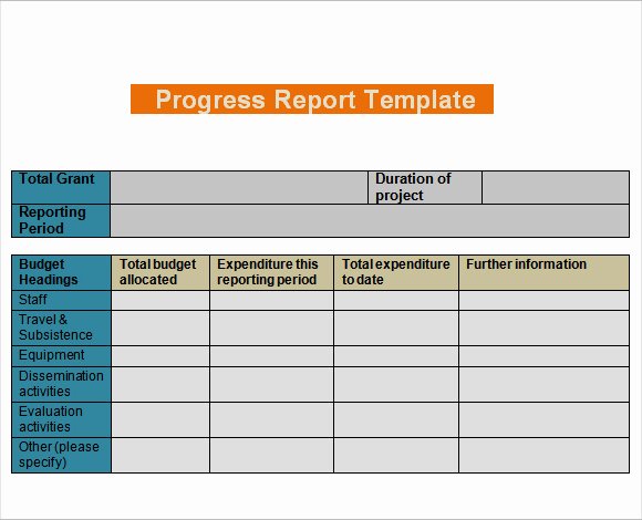 Daily Work Report Template Inspirational Daily Progress Report Templates Writing Word Excel format