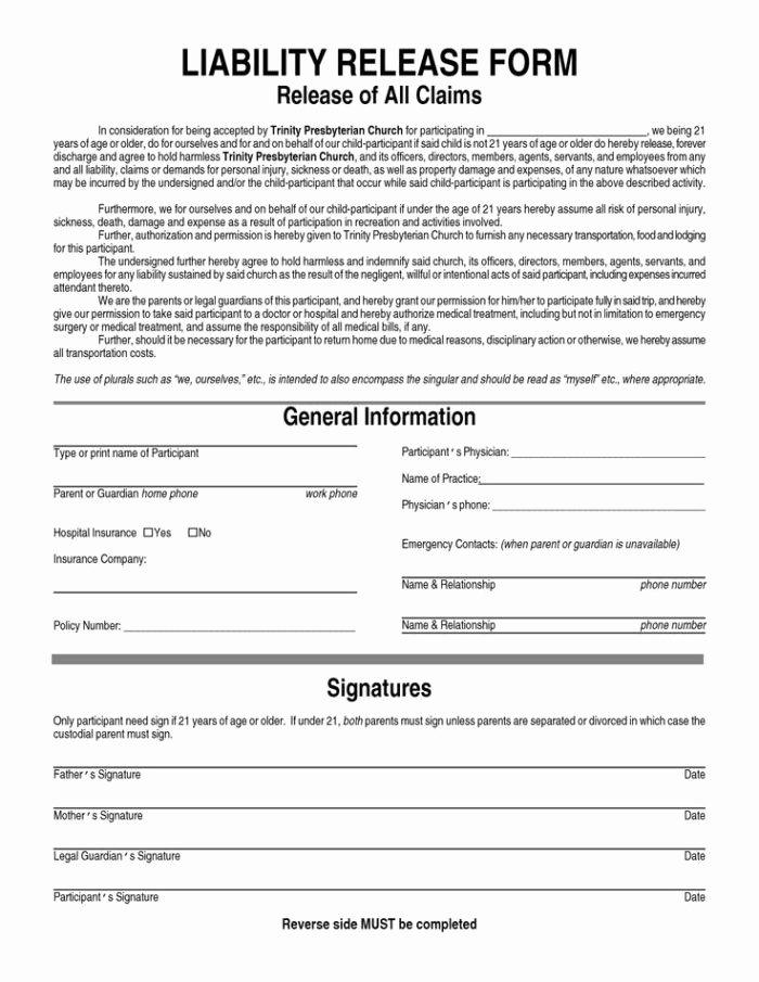 Damage Waiver form New Delivery Damage Waiver form Template Templates Resume