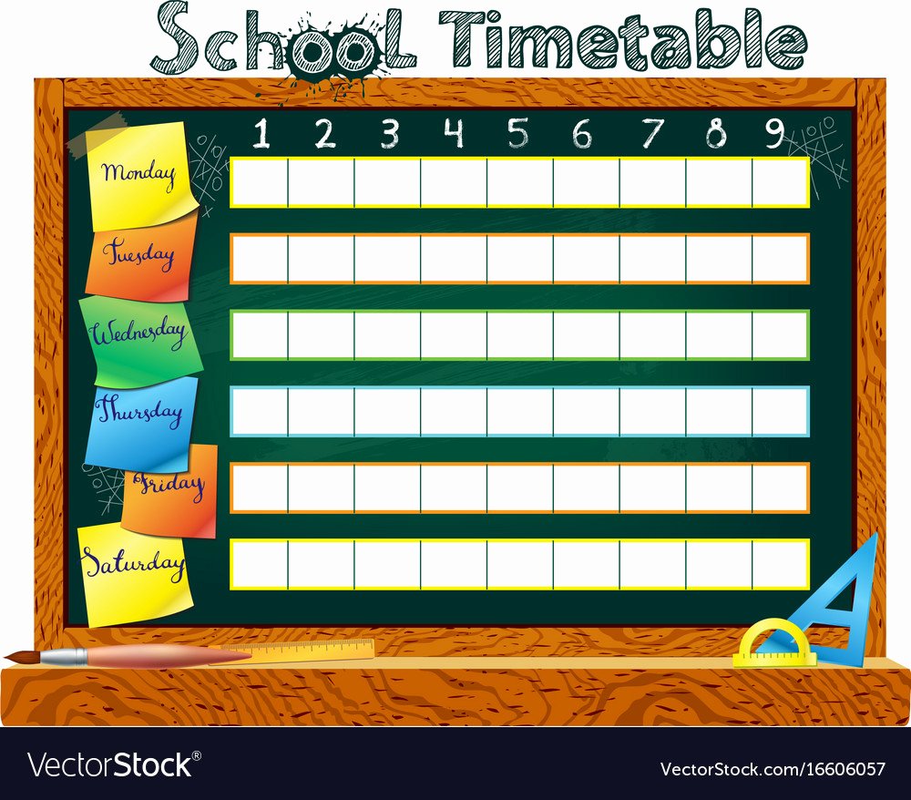 Dance Schedule Template Fresh School Timetable Template Design Templates Weekly Free Pdf