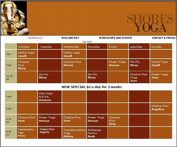 Dance Schedule Template Inspirational Mynewsletterbuilder Wynne Paris Saturday 1 19 08