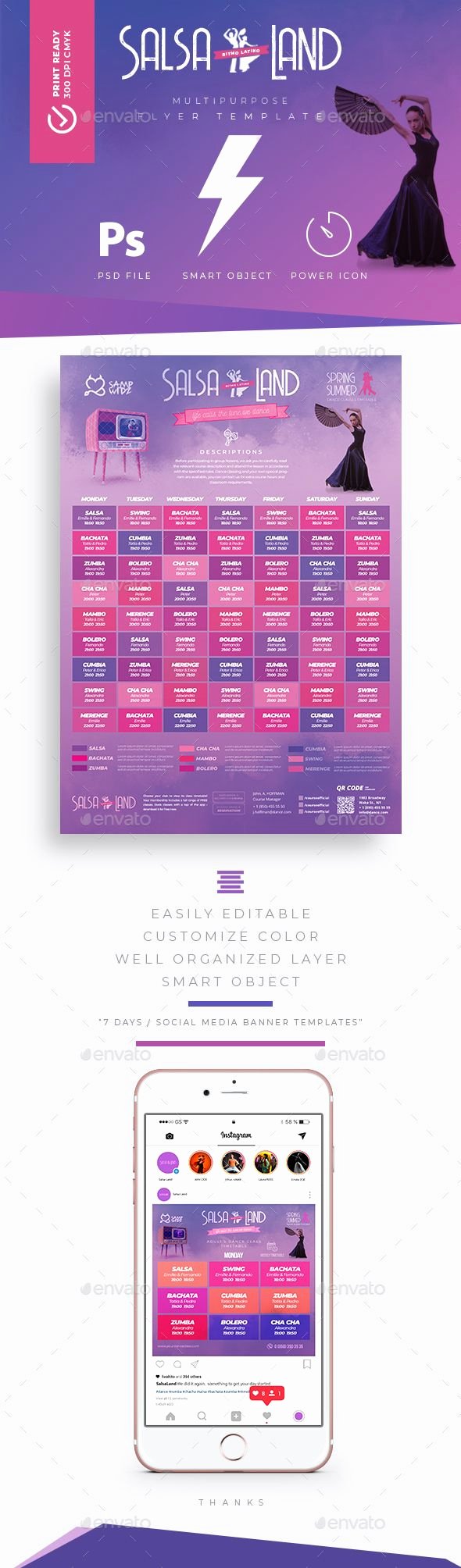 Dance Schedule Template Lovely Dance Class Timetable Schedule Templates events