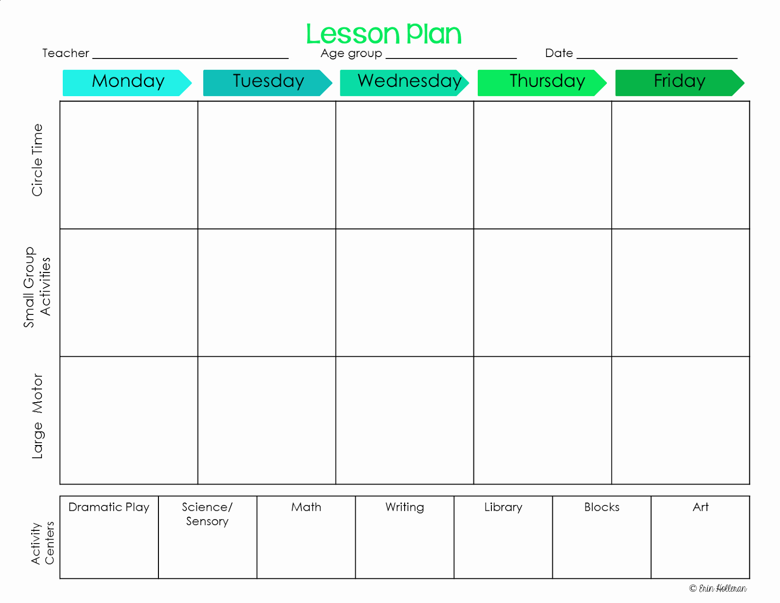 Daycare Lesson Plan Template New Preschool Ponderings Make Your Lesson Plans Work for You