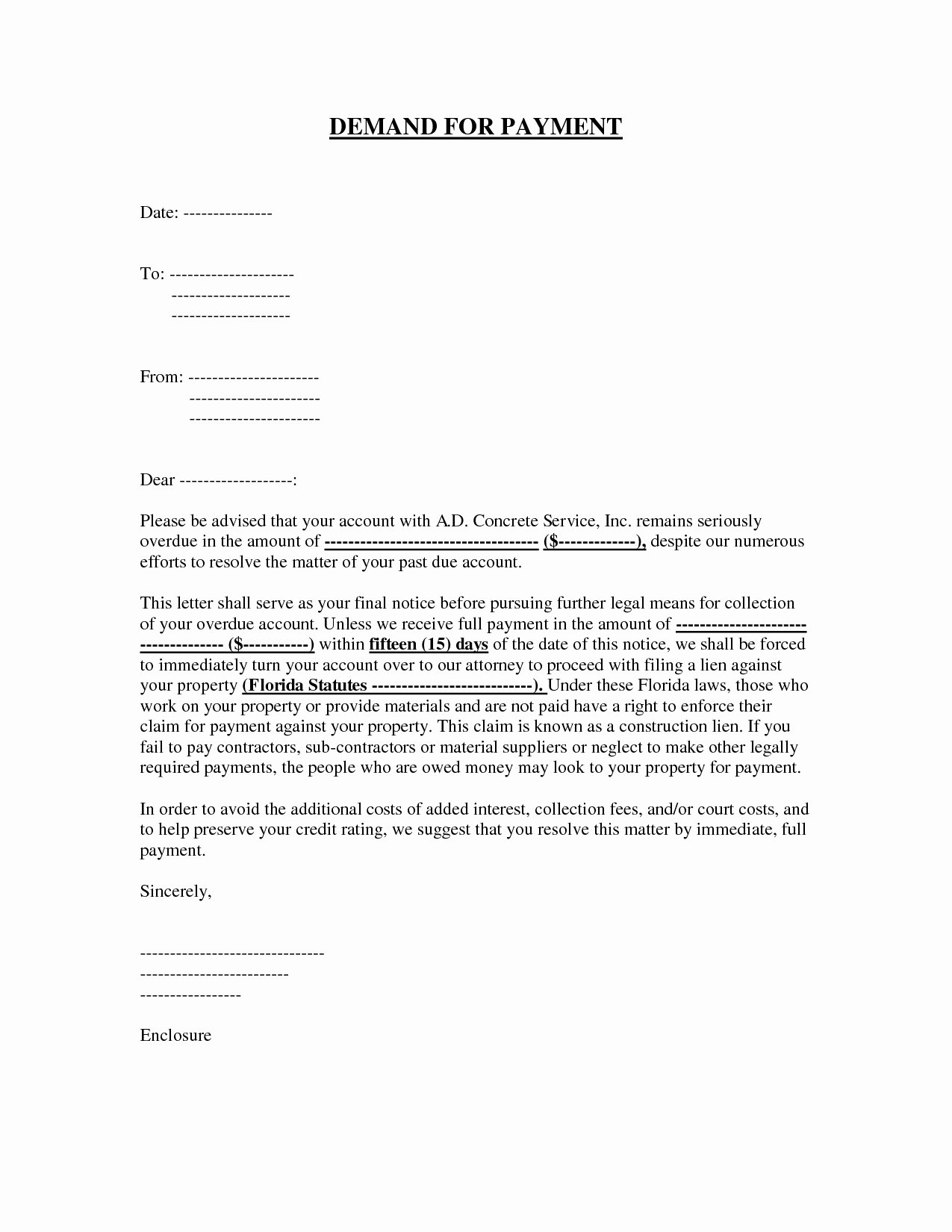 Demand Letter Template for Money Owed Lovely Demand Letter Template for Money Owed Samples