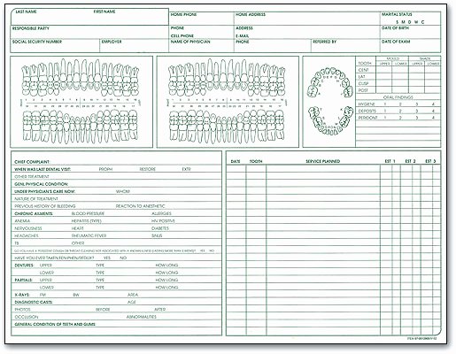 Dental Patient forms Template Unique Clinical forms Make Dental Charting Easy
