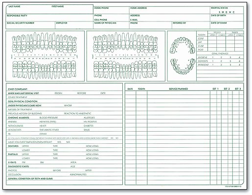 Dental Patient forms Template Unique Clinical forms Make Dental Charting Easy