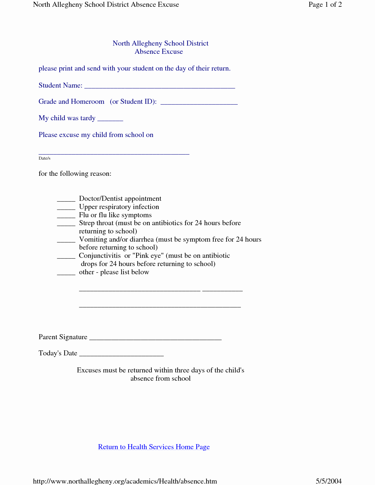Dentist Excuse Letter for School Awesome Best S Of Printable Excuses Return to Work Return