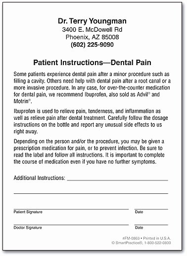 Dentist Excuse Letter for School Best Of Dental Fice Pads Streamline Repetitive Processes