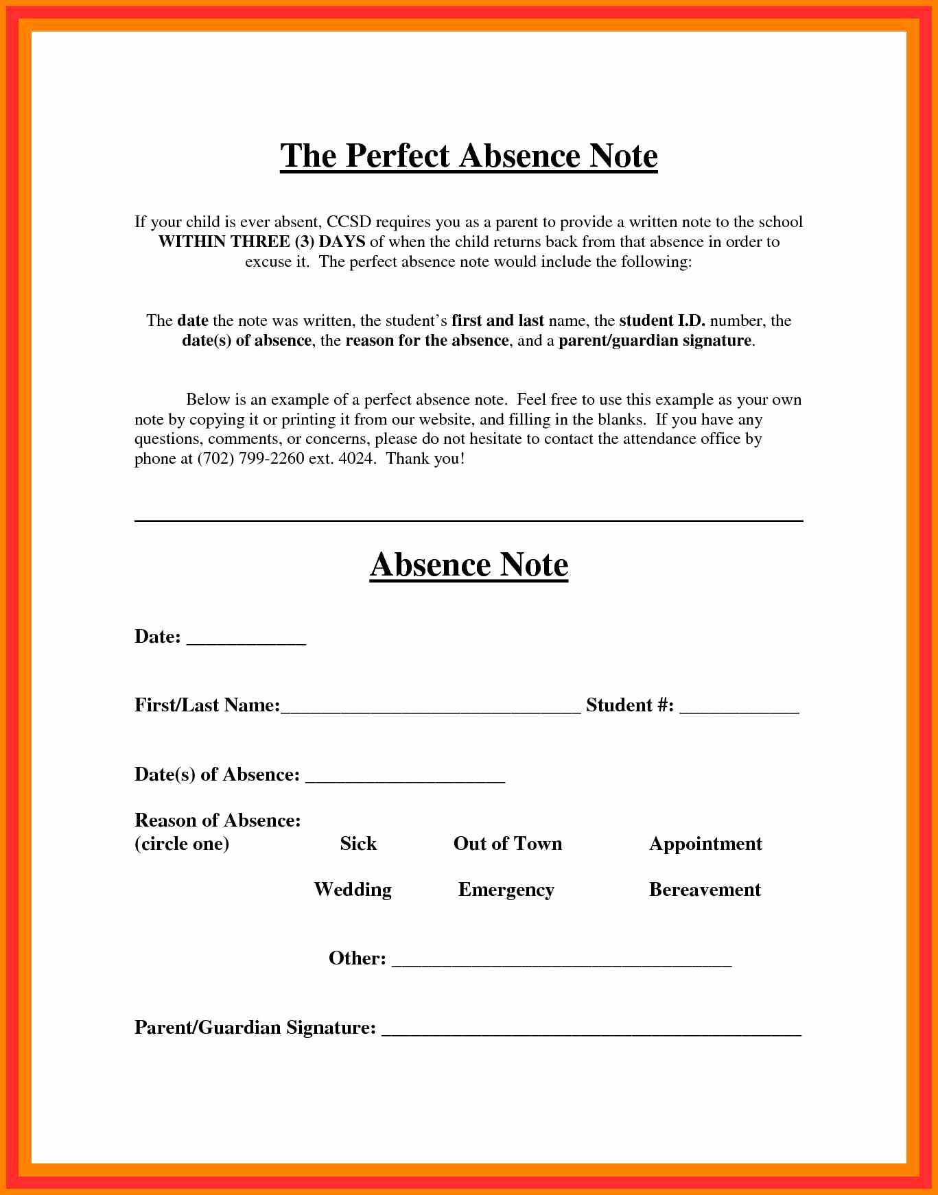 Dentist Excuse Template Fresh 15 Dental Excuse Note