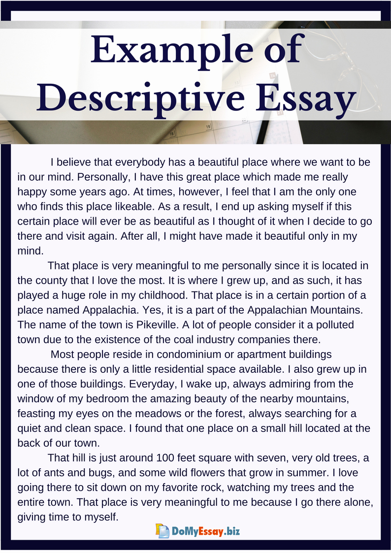 10 characteristics of descriptive essay