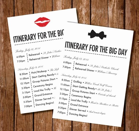 Destination Wedding Itinerary Template Fresh Best 25 Wedding Itinerary Template Ideas On Pinterest