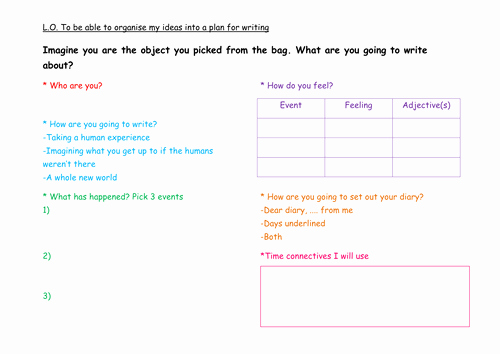 Diary Entry Template Word Lovely Diary Writing Ks2 by Dillydinsoaur Teaching Resources Tes