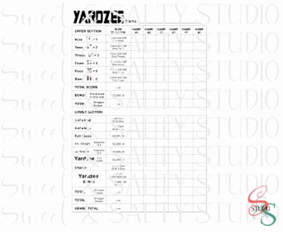 Dice Template Pdf Lovely Yardzee Digital File Includes Dice Pip Template Pdf