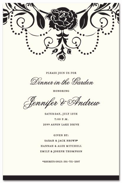 Dinner Invite Template Word Best Of formal Party Invitation Wording