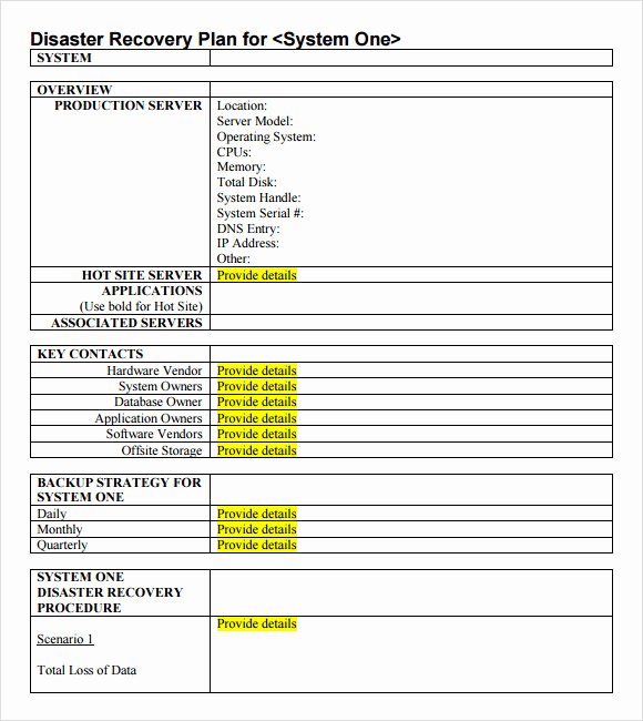 Disaster Recovery Plan Template Nist Unique Call Center Disaster Recovery Plan Template Templates