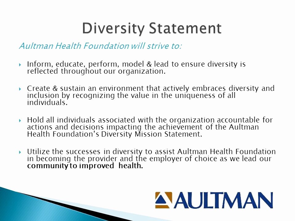 Diversity Statement Medical School Example Elegant Fostering Diversity Inclusion &amp; Culturally Petent Care