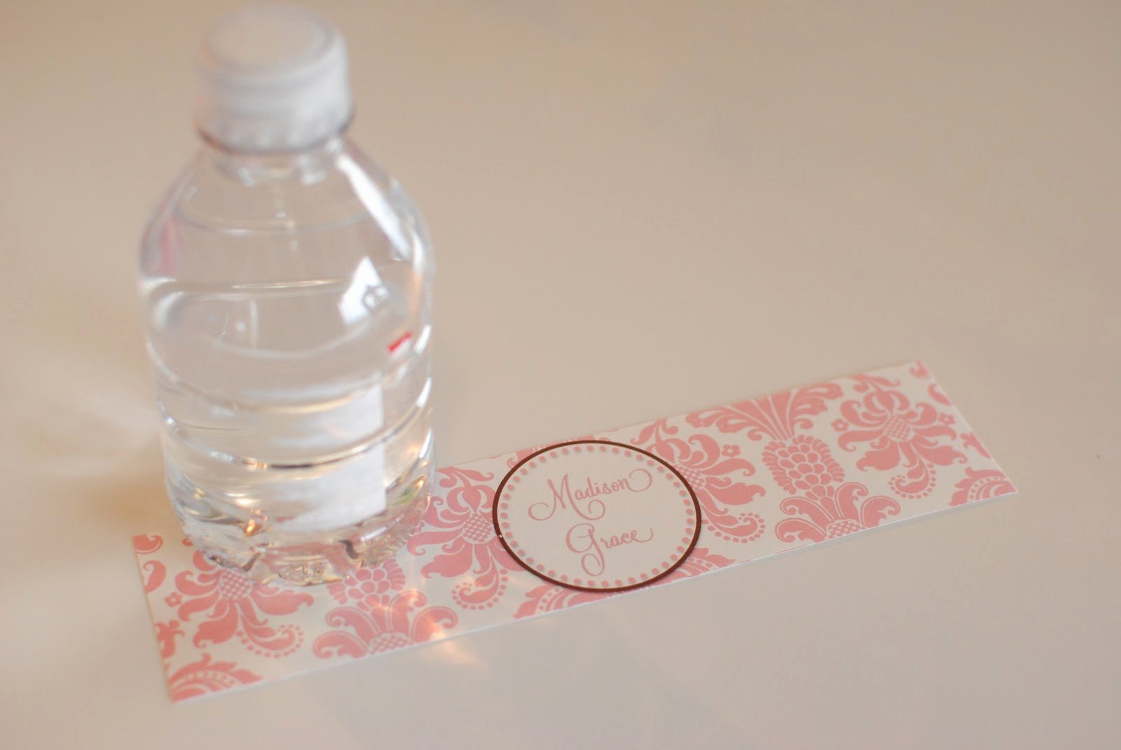 Diy Water Bottle Label Template Luxury Life Sweet Life Diy Printable Water Bottle Labels