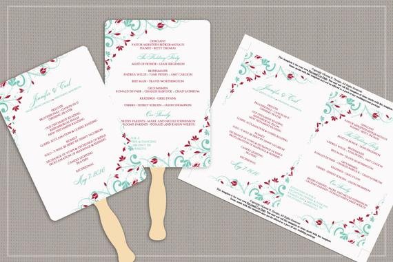 Diy Wedding Fan Template Awesome Diy Wedding Fan Program Template Download by Karmakweddings