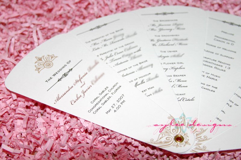 Diy Wedding Program Fan Templates Inspirational Diy Wedding Ideas and Tutorials