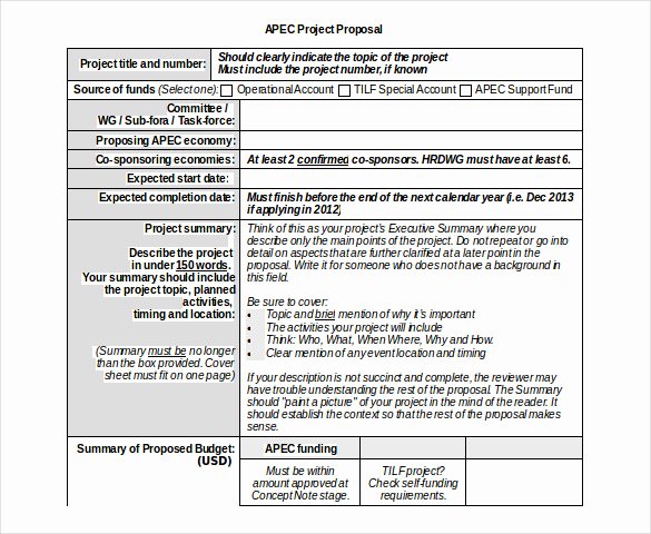 Documentary Proposal Sample Unique 47 Project Proposal Templates Doc Pdf