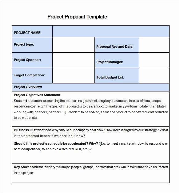 Documentary Proposal Template Beautiful 27 Project Proposal Templates Pdf Doc