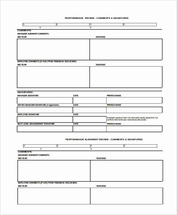 Documenting Employee Performance Template Awesome Performance Review Example 9 Free Word Excel Pdf