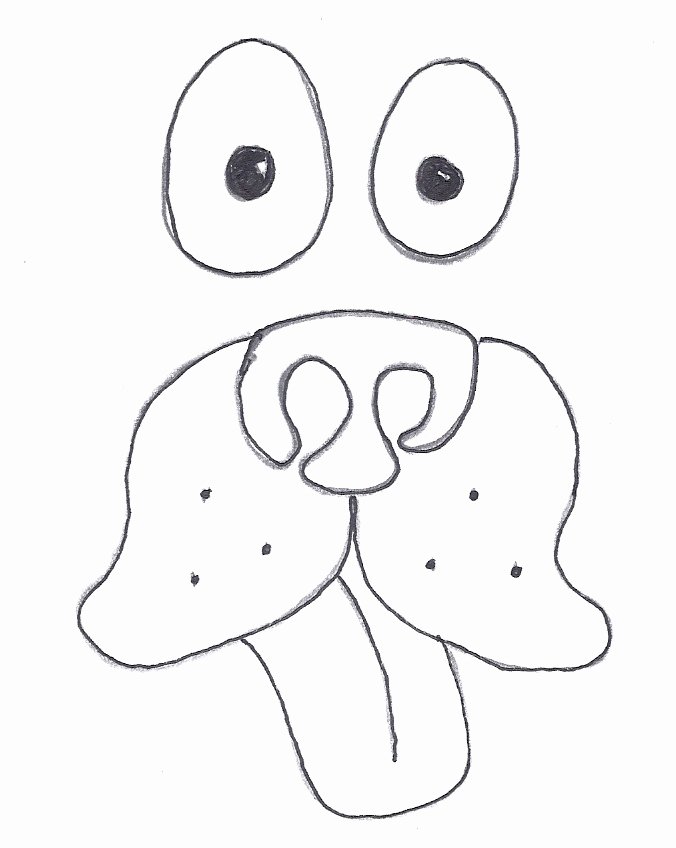 Dog Face Template New Dog Face Cut Out Pattern Dog Face Cut Out Pattern A Hermit