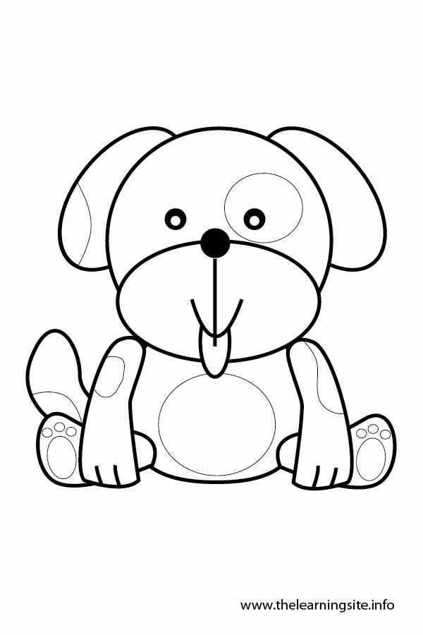 Dog Face Template Unique Best S Of Dog Face Outline Template Cartoon Dog