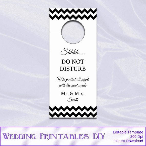 Door Hanger Template for Word Best Of Diy Do Not Disturb Door Hanger Template Templates