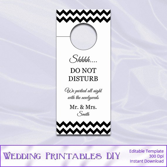 Door Hanger Template for Word Best Of Diy Do Not Disturb Door Hanger Template Templates