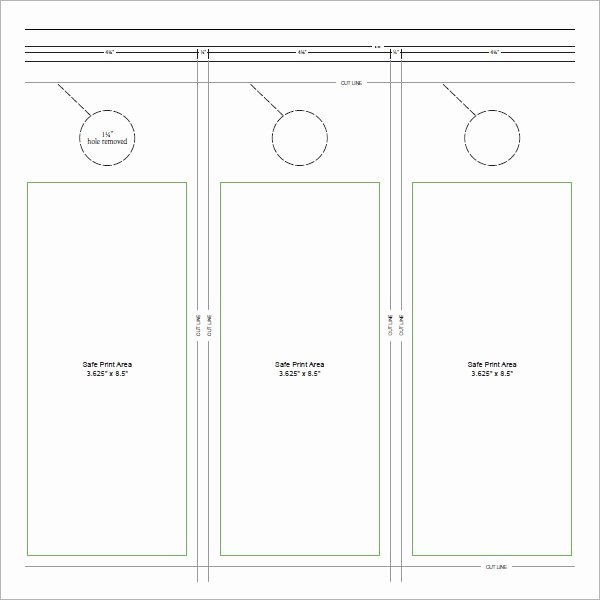 Door Hanger Template Illustrator Best Of 15 Door Hangers