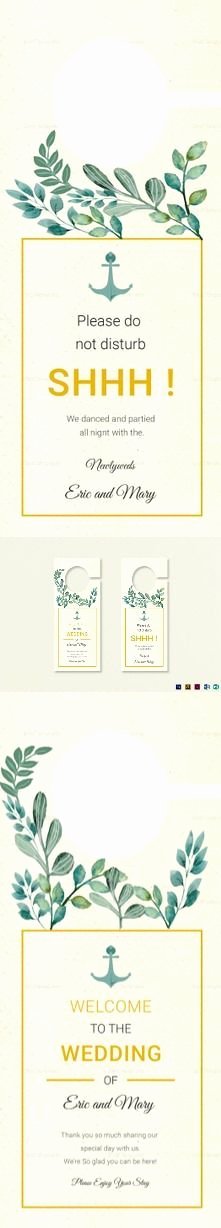 Door Hanger Template Illustrator Unique Best 25 Door Hanger Template Ideas On Pinterest