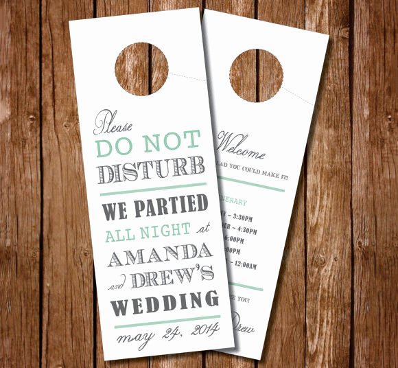 Door Hanger Template Psd Awesome 12 Do Not Disturb Door Hangers