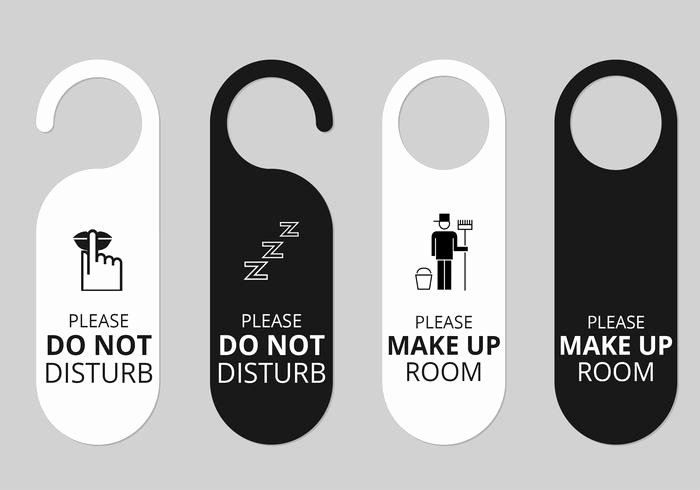 Door Hanger Template Psd Best Of Hotel Door Hanger Tags Psd Set Free Shop Brushes at